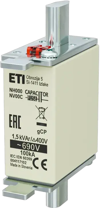 Obrázek NH000 gCP 1,5kVAr/690V