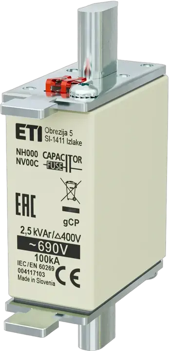 Obrázek NH000 gCP 2,5kVAr/690V