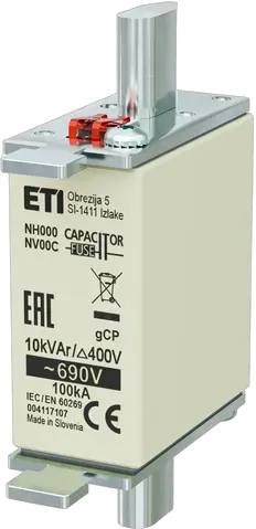 Obrázek NH000 gCP 10kVAr/690V