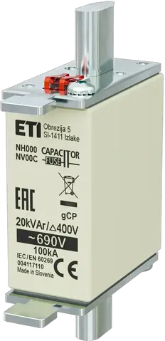 Obrázek NH000 gCP 20kVAr/690V