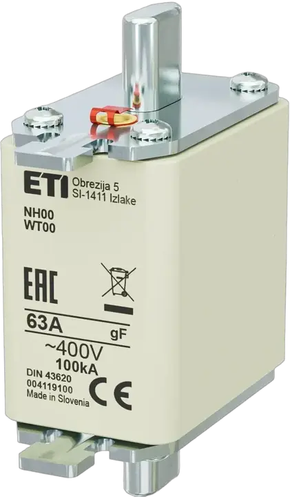 Obrázek NH00 gF 63A/400V