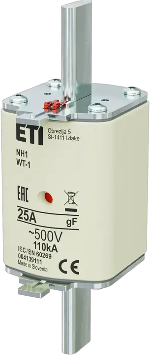 Obrázek NH1 gF 25A/500V