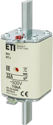 NH1 gF 32A/500V