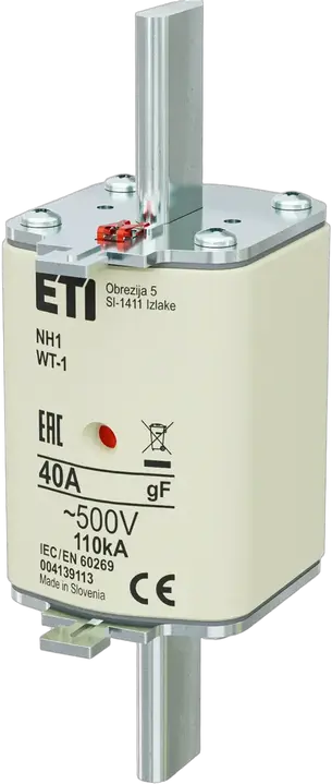 Obrázek NH1 gF 40A/500V