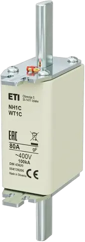 NH1C gF 80A/400V