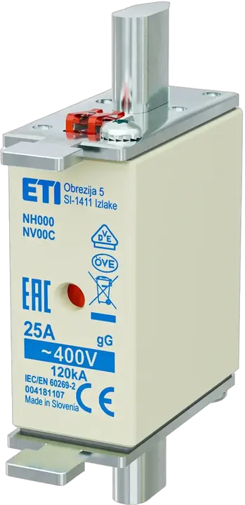 Obrázek NH000 gG 25A/400V