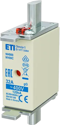 NH000 gG 32A/400V