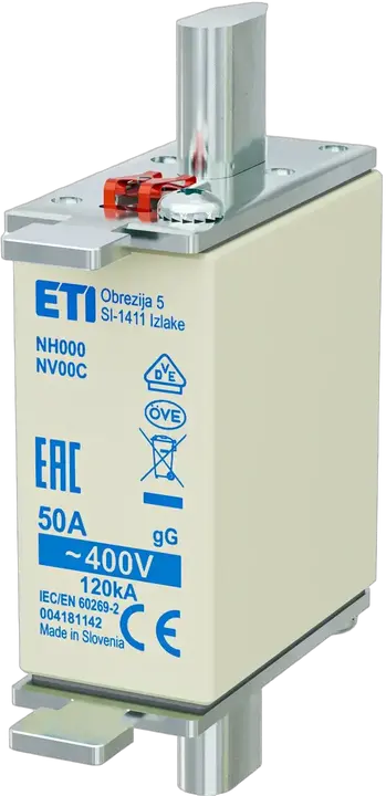 Obrázek NH000 gG 50A/400V korr.