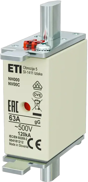 Obrázek NH000 gG 63A/500V