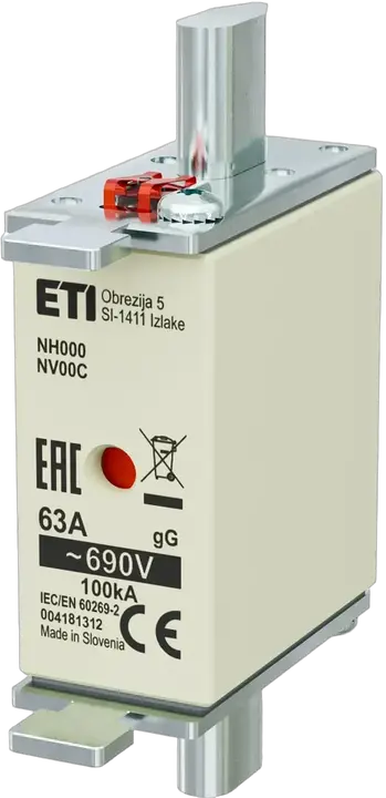 Obrázek NH000 gG 63A/690V