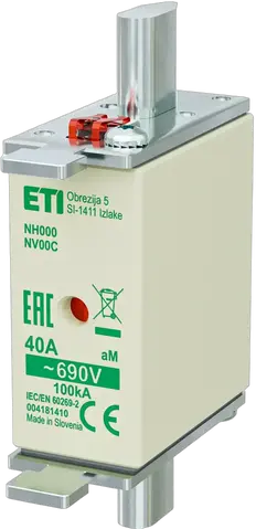 NH000 aM 40A/690V