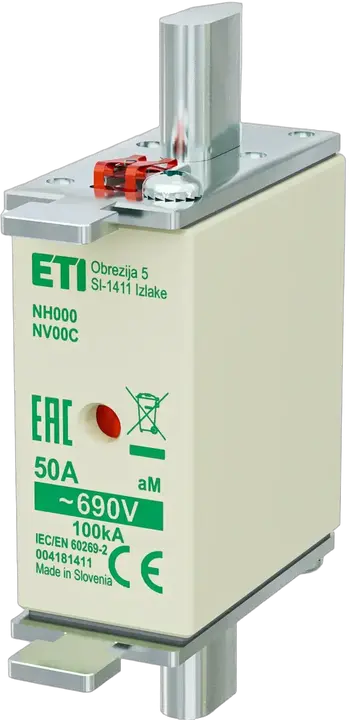 Obrázek NH000 aM 50A/690V