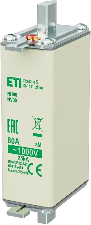 Obrázek NH00/85 aM 80A/1000V