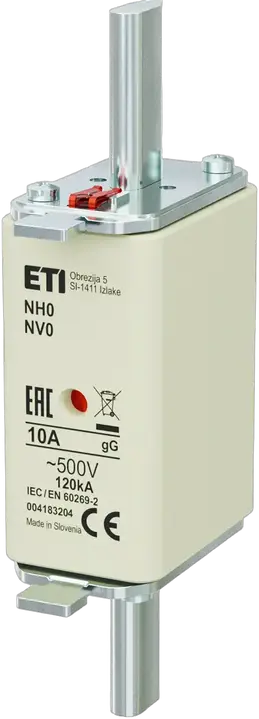Obrázek NH0 gG 10A/500V