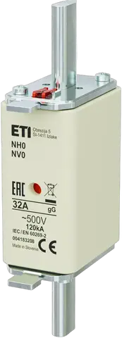 NH0 gG 32A/500V