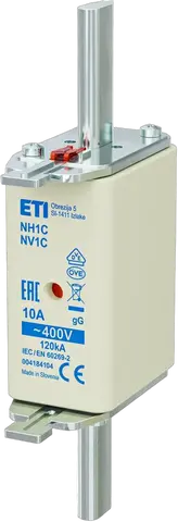 NH1C gG 10A/400V
