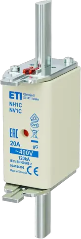 NH1C gG 20A/400V