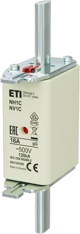 NH1C gG 16A/500V