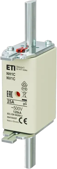 Obrázek NH1C gG 25A/500V