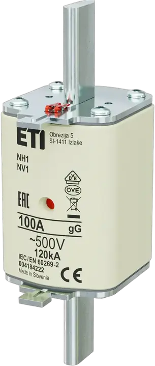 Obrázek NH1 gG 100A/500V