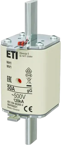 NH1 gG 50A/500V