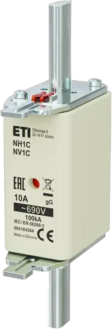 NH1C gG 10A/690V