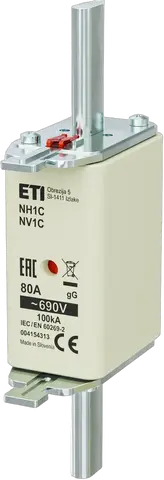 NH1C gG 80A/690V
