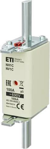 NH1C gG 100A/690V