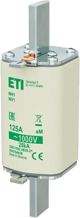 Obrázek NH1/85 aM 125A/1000V