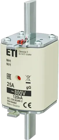 Obrázek NH1 gG 25A/800V