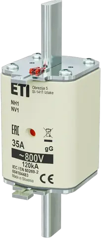 Obrázek NH1 gG 35A/800V