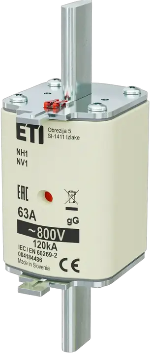 Obrázek NH1 gG 63A/800V
