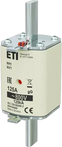 Obrázek NH1 gG 125A/800V