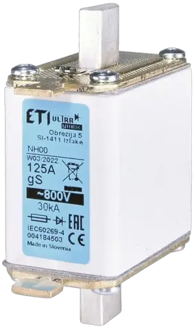 Obrázek NH00 gS 100A/800V