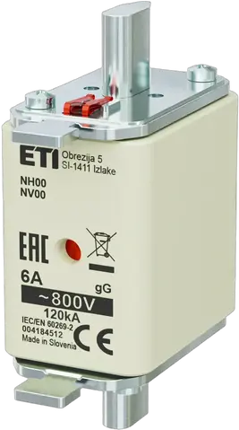 Obrázek NH00 gG 6A/800V