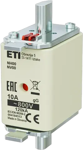 Obrázek NH00 gG 10A/800V