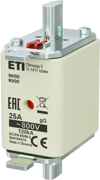 Obrázek NH00 gG 25A/800V