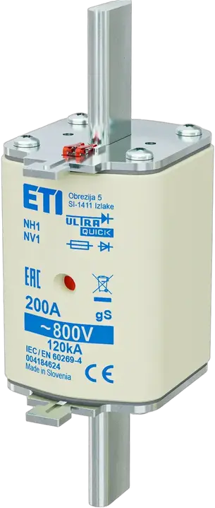 Obrázek NH1 gS 200A/800V