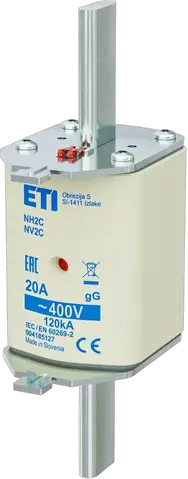 NH2C gG 20A/400V