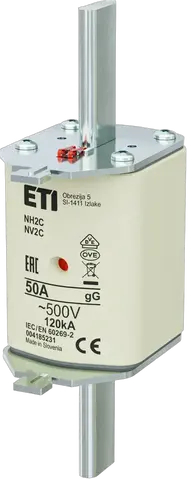 NH2C gG 50A/500V