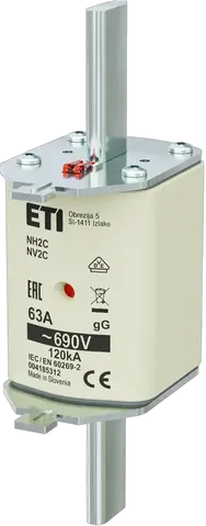 NH2C gG 63A/690V
