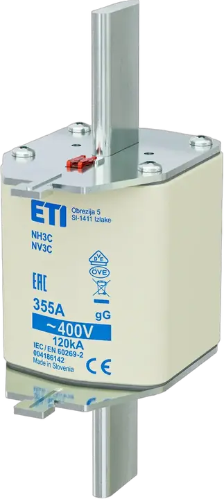 Obrázek NH3C gG 355A/400V korr.