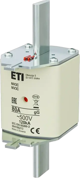 Obrázek NH3C gG 80A/500V