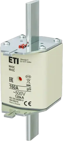 NH3C gG 160A/500V