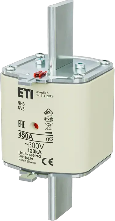 Obrázek NH3 gG 450A/500V
