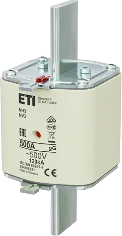 NH3 gG 500A/500V