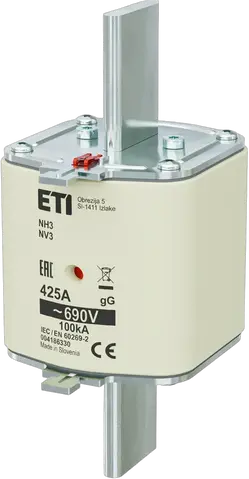 NH3 gG 425A/690V