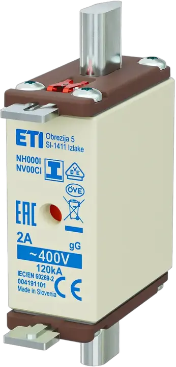 Obrázek NH000/I gG 2A/400V