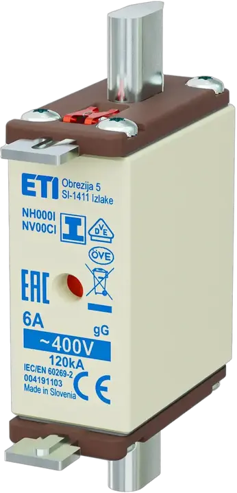 Obrázek NH000/I gG 6A/400V