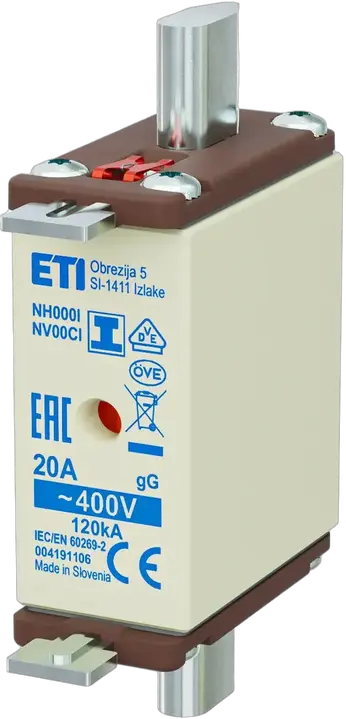 Obrázek NH000/I gG 20A/400V